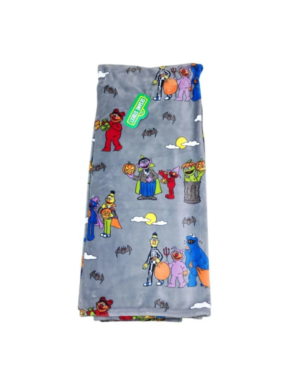 Sesame Street Halloween Decorative Throw Blanket 60